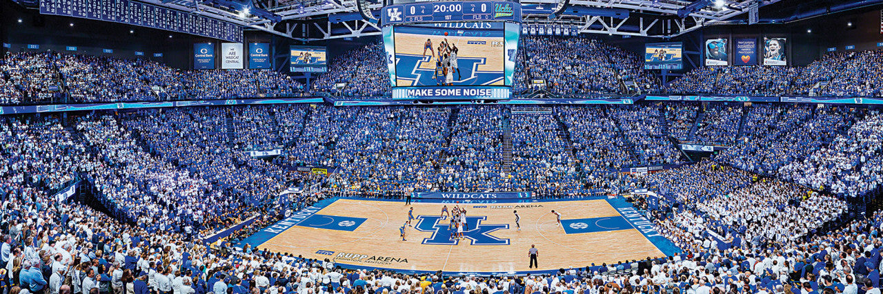 Kentucky Wildcats Panoramic Basketball Stadium 1000 Piece Puzzle - Center View by Masterpieces