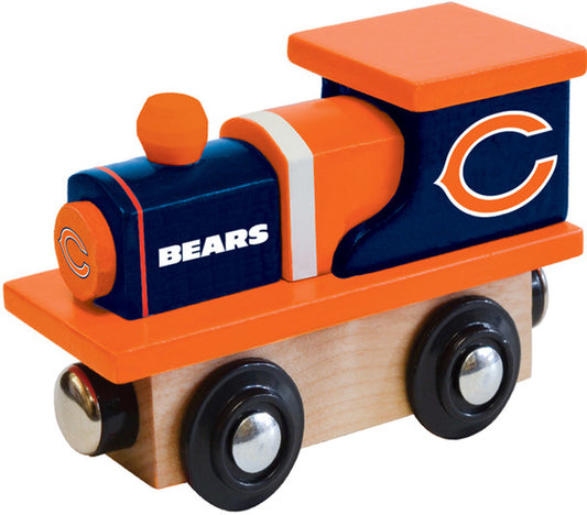 Chicago Bears Wooden Toy Train Engine by Masterpieces