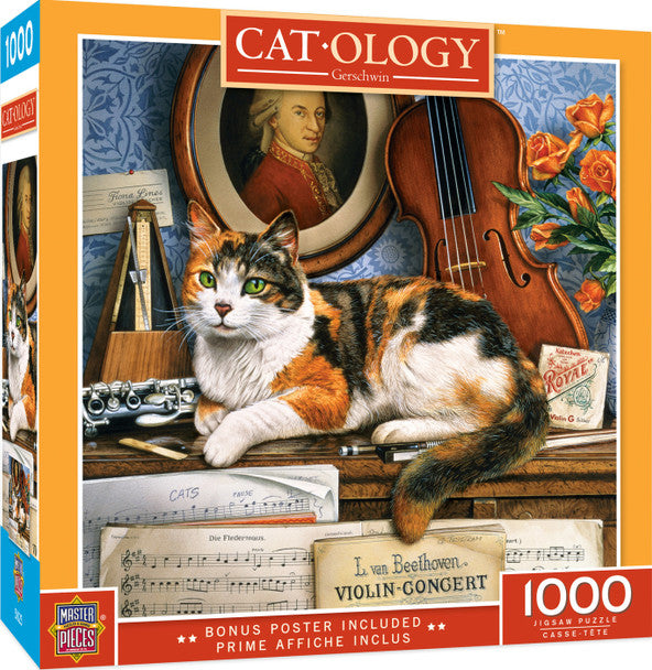 Catology - Gerschwin 1000 Piece Jigsaw Puzzle by Masterpieces